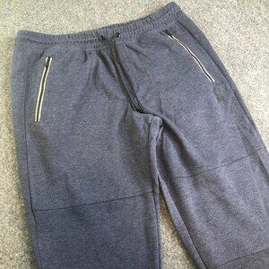 Spyder Active Joggers Mens XL Blue Proweb Performance Sweatpants Gym Casual NWT